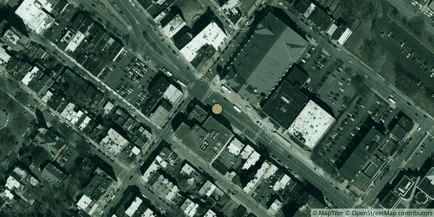 Aerial view of 194 Washington Avenue