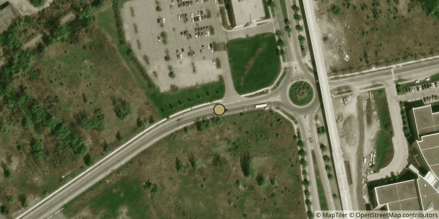 Aerial view of Vantage QC1 - Montreal I