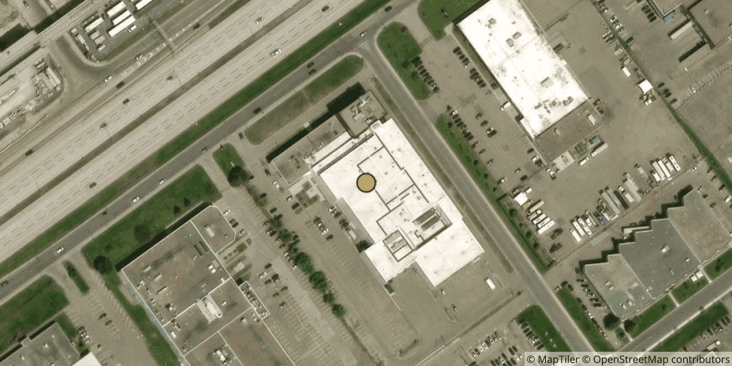Aerial view of Enovum Data Centers - MTL02