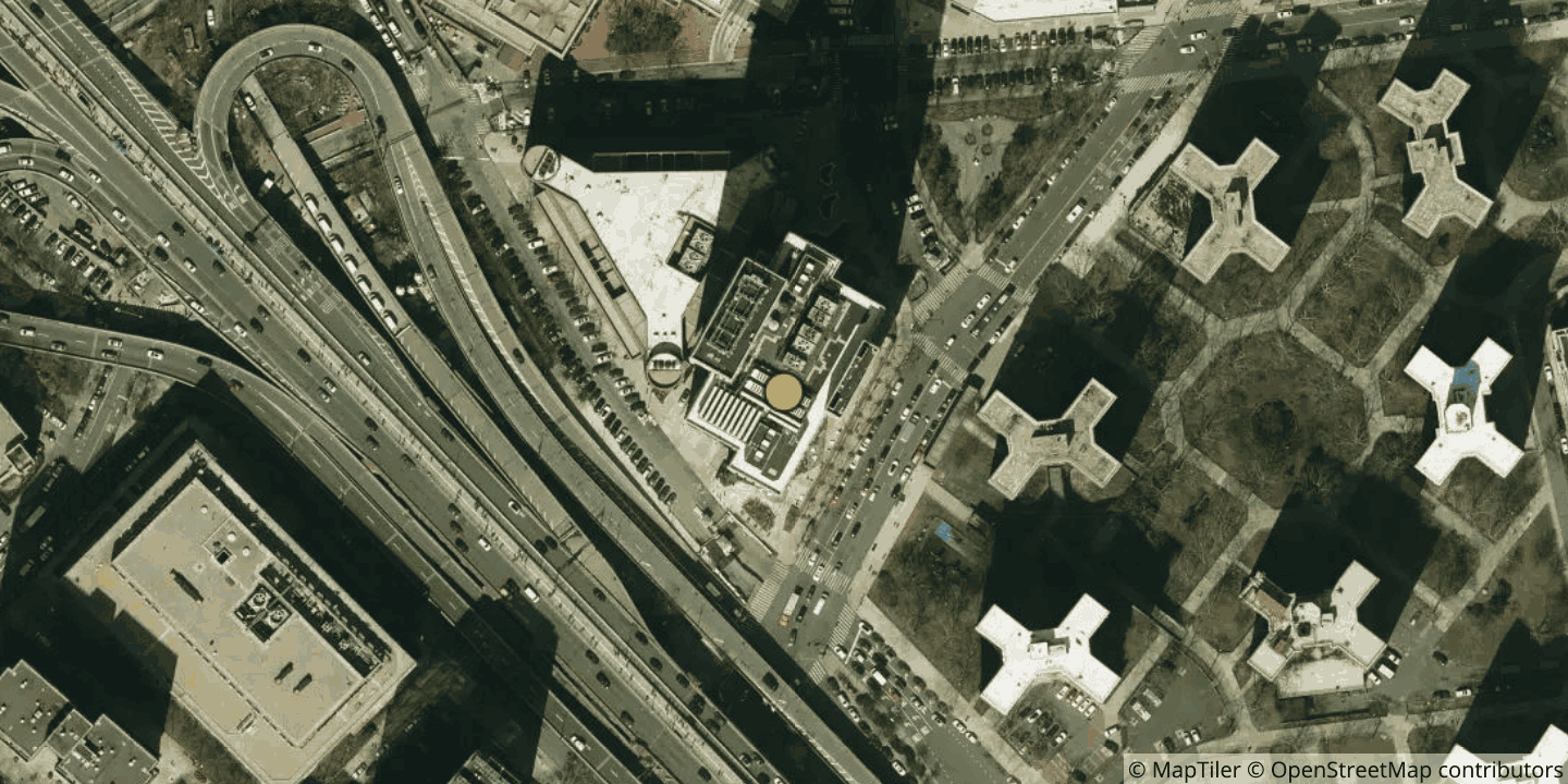 Aerial view of 375 Pearl Street