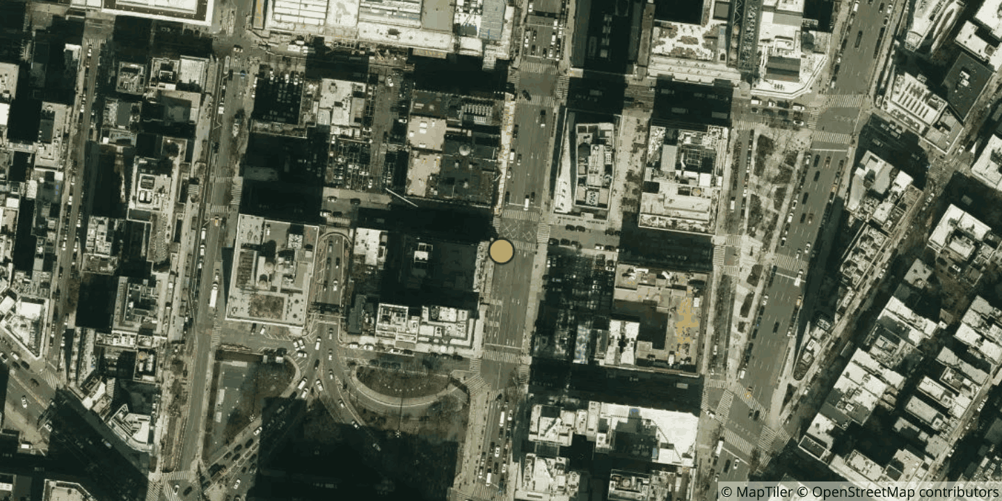 Aerial view of 121 Varick St