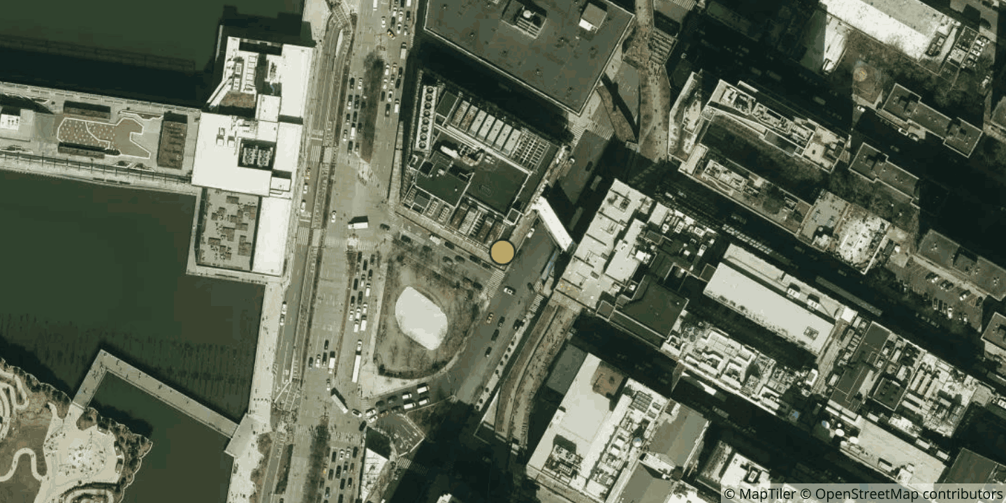 Aerial view of Telehouse - New York Chelsea