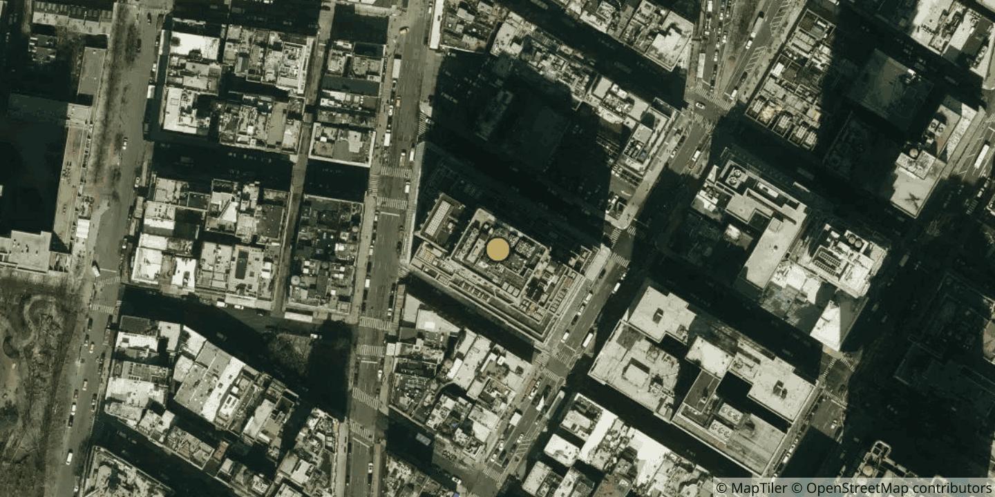 Aerial view of Digital Realty NYC (60 Hudson)