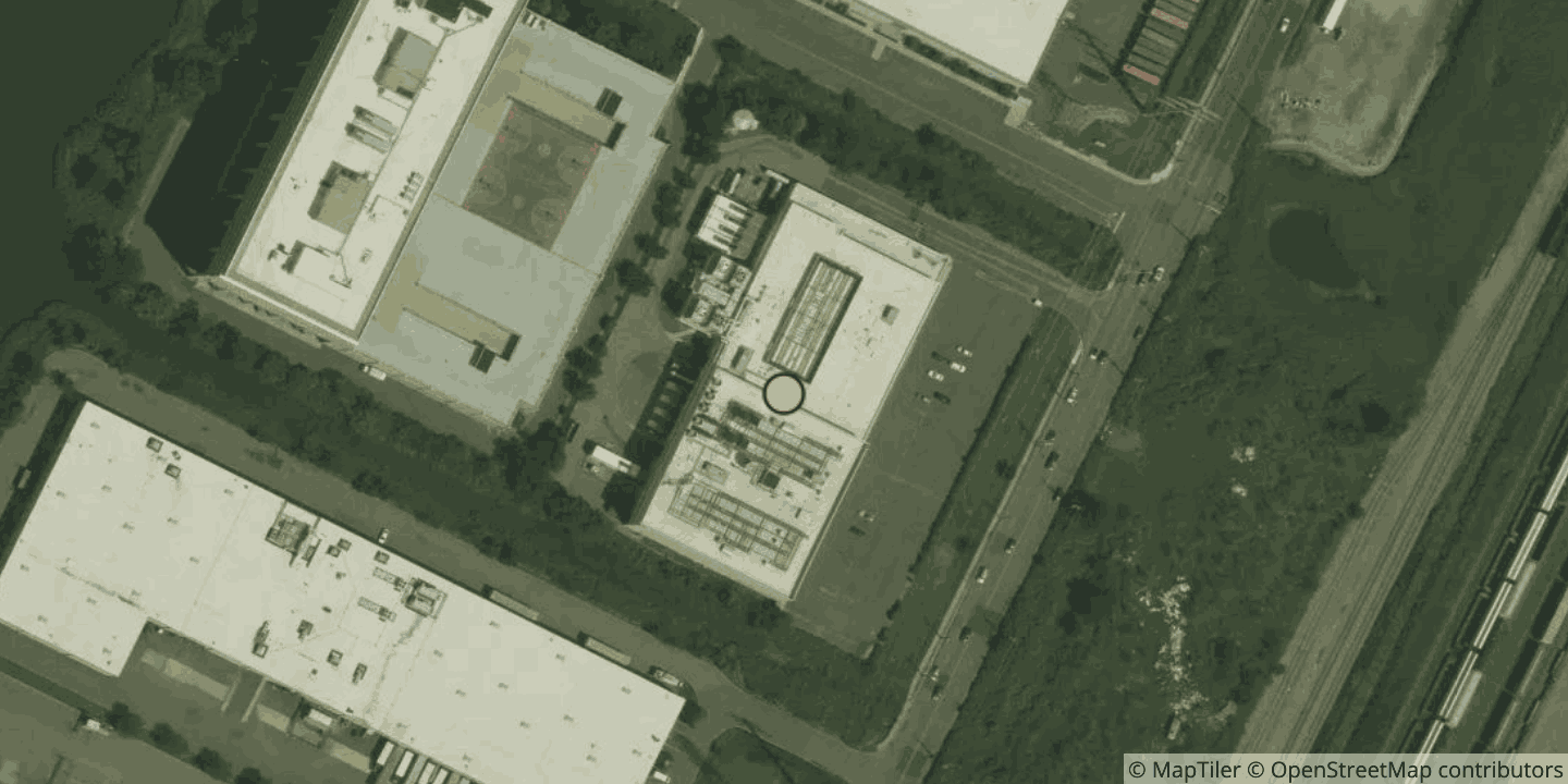 Aerial view of Equinix NY7