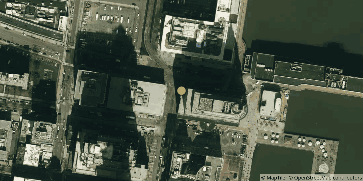 Aerial view of QTS Jersey City (JCY1)