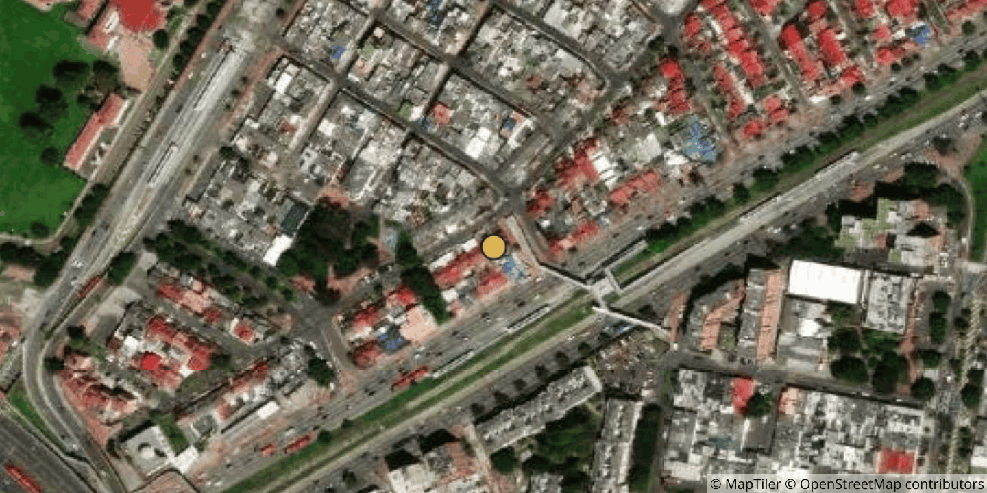 Aerial view of San Martin