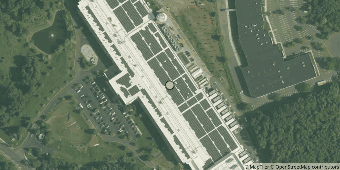 Aerial view of QTS Piscataway Data Center