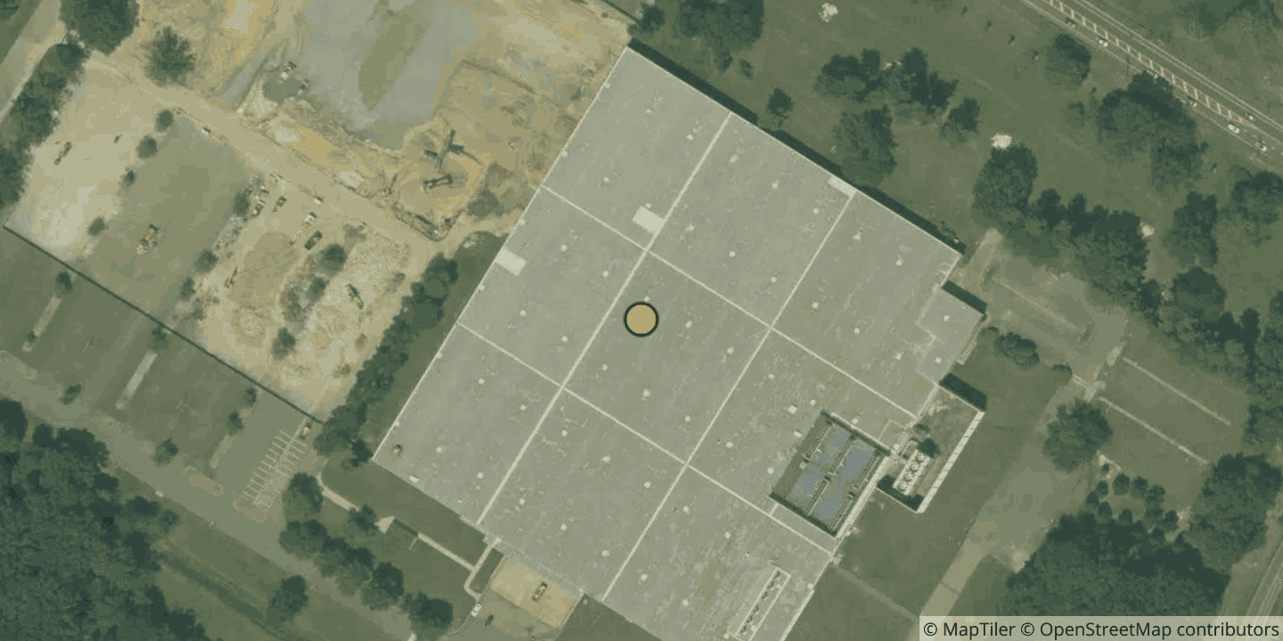 Aerial view of QTS Princeton (PJC1)
