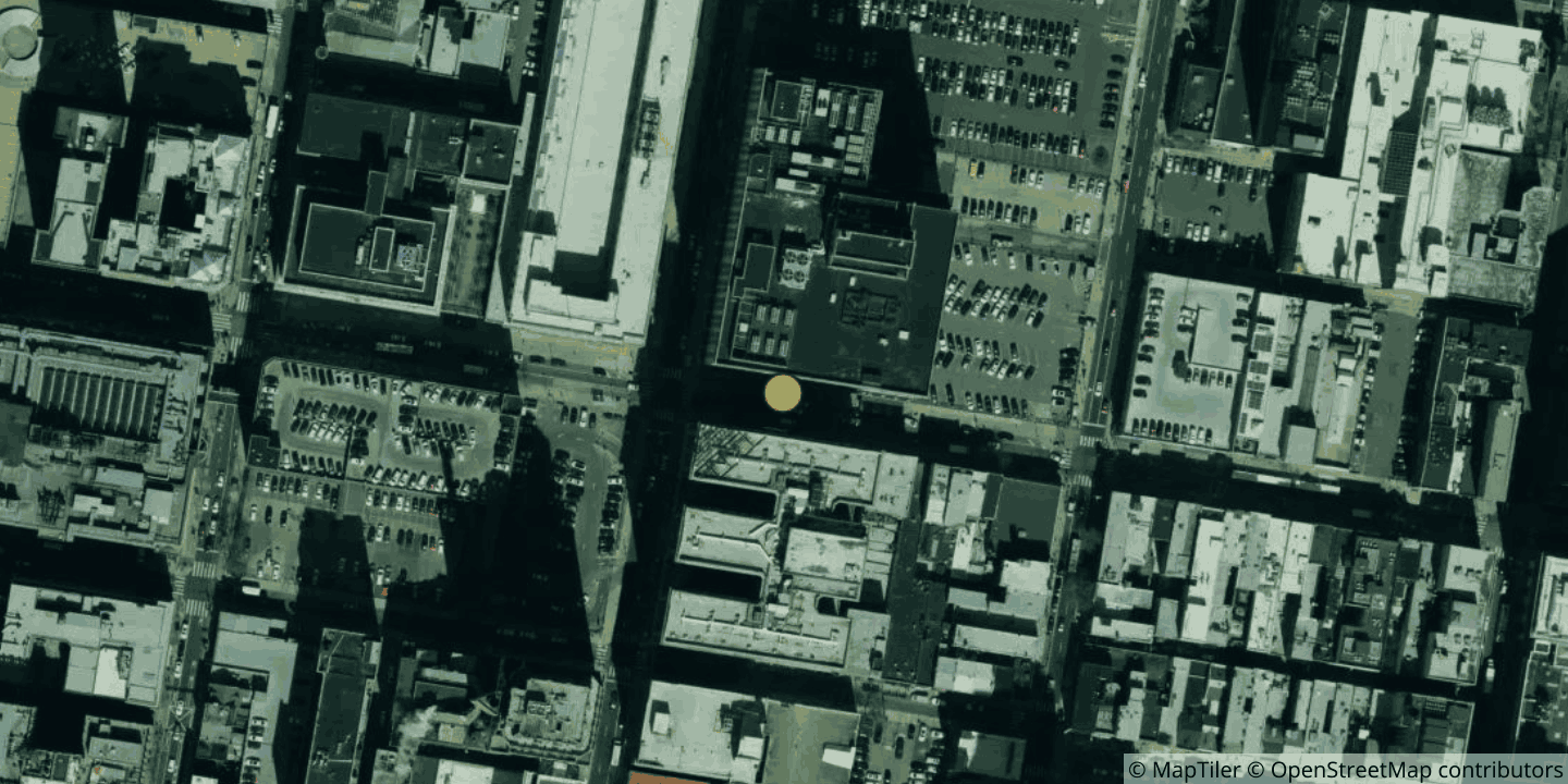 Aerial view of 833 Chestnut Street