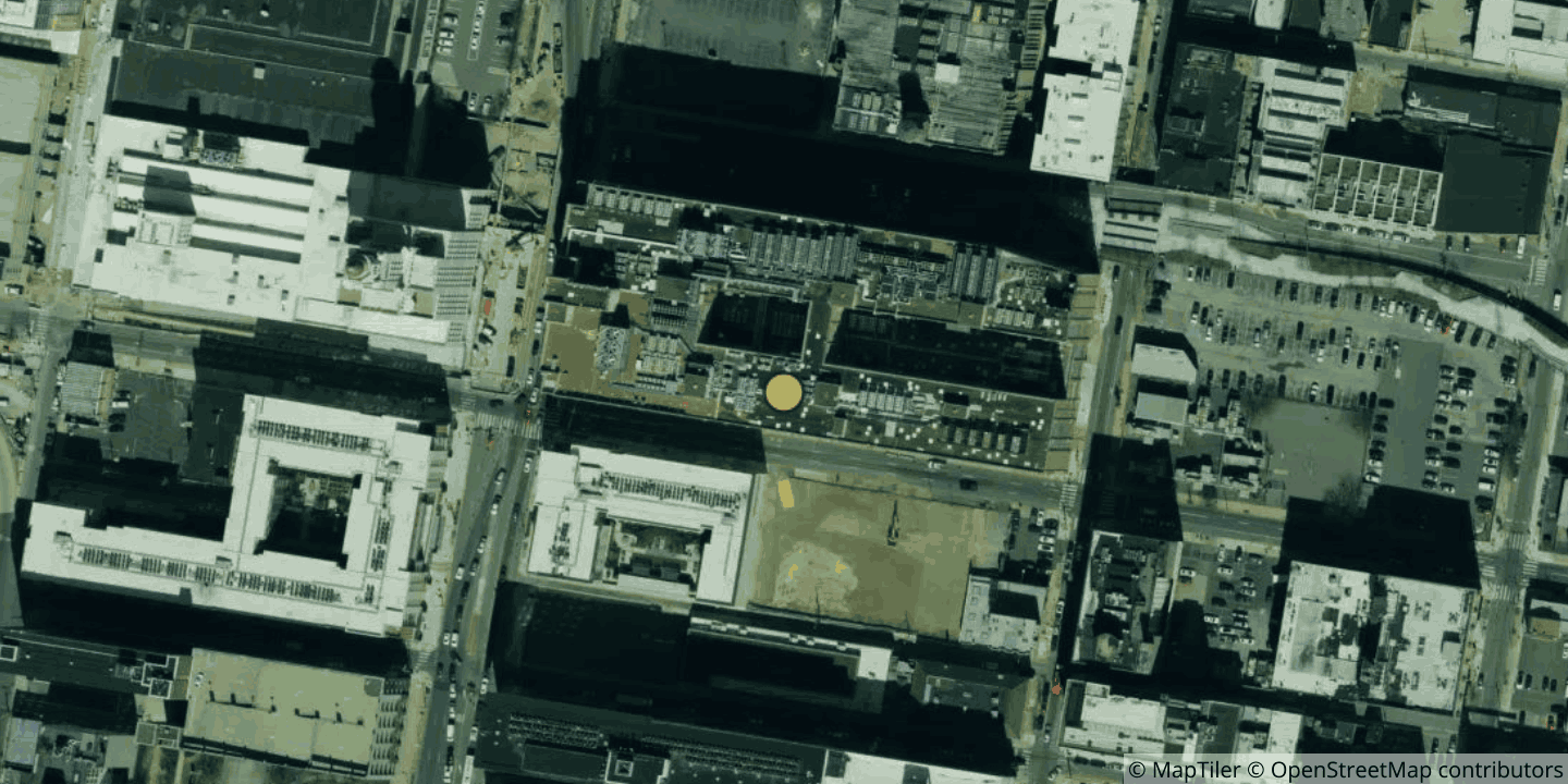 Aerial view of 11:11 Systems Philadelphia