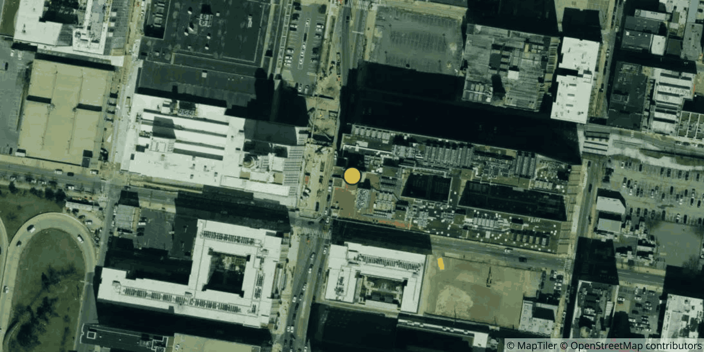 Aerial view of Netrality Philadelphia - 401 N Broad