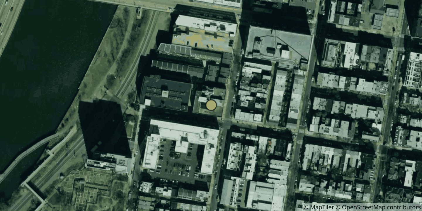 Aerial view of ColoHouse Philadelphia