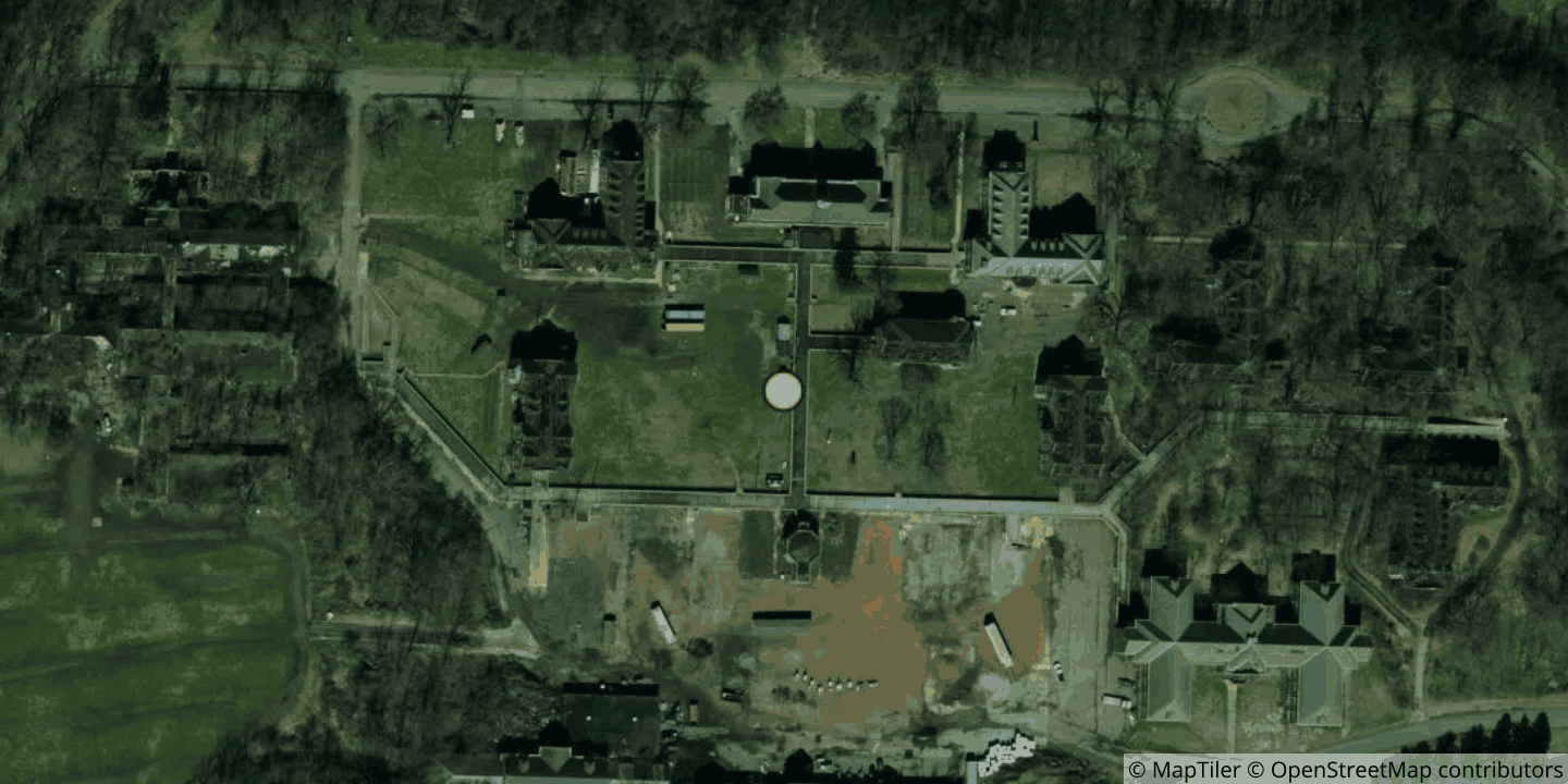 Aerial view of Pennhurst Data Center Campus