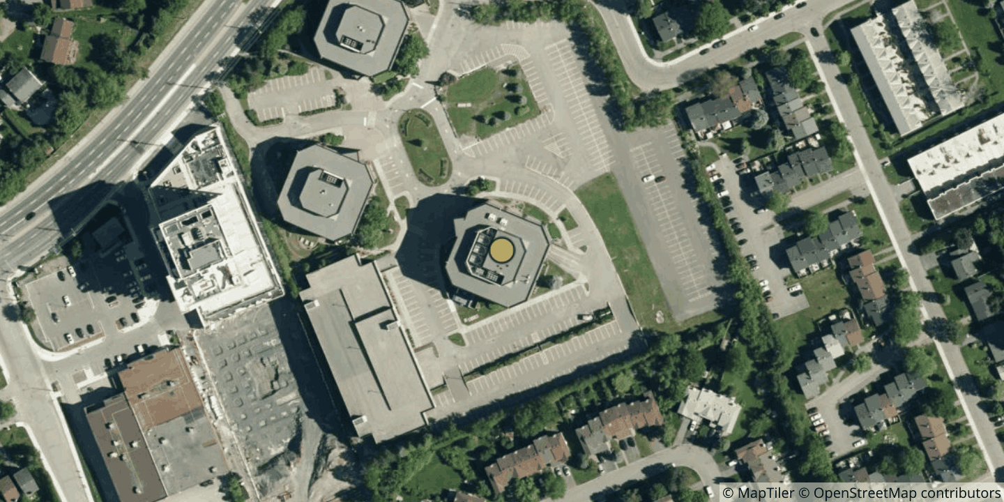 Aerial view of Qu Ottawa 2