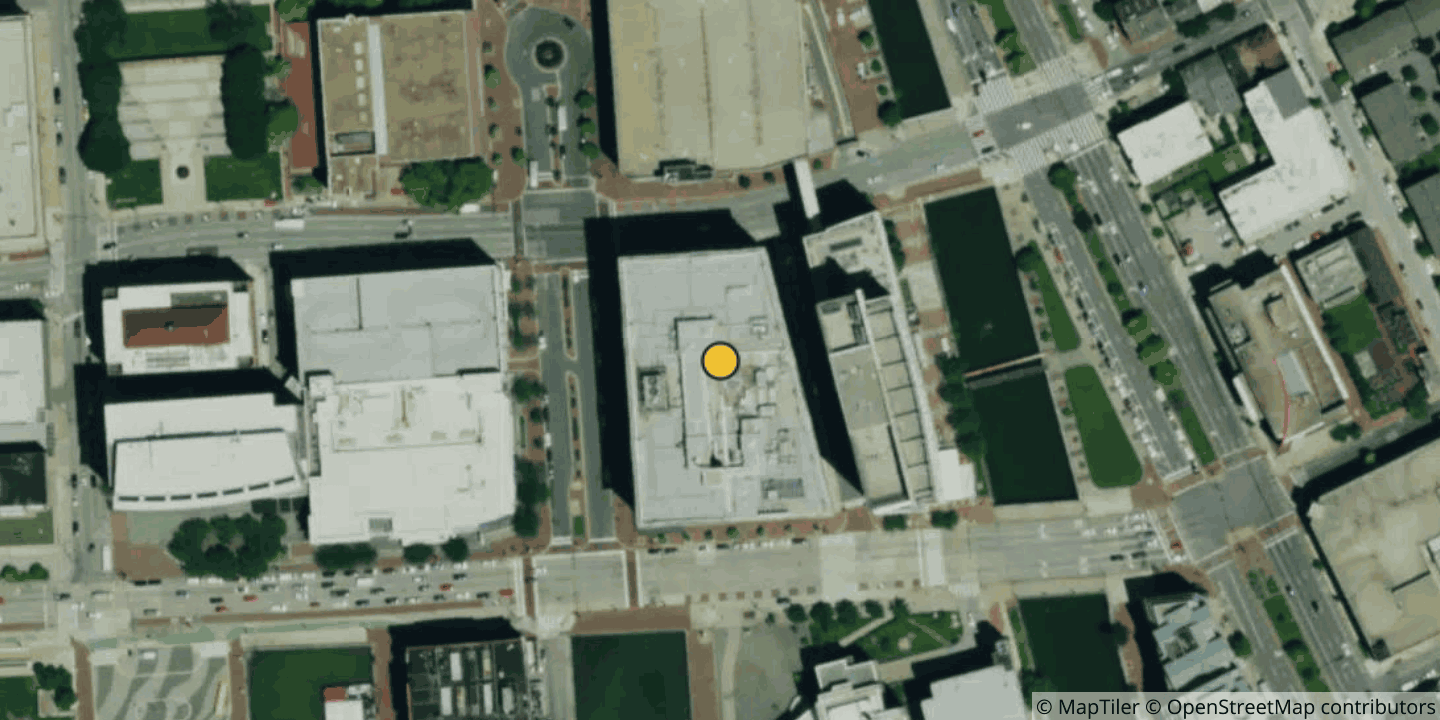 Aerial view of Candler Building