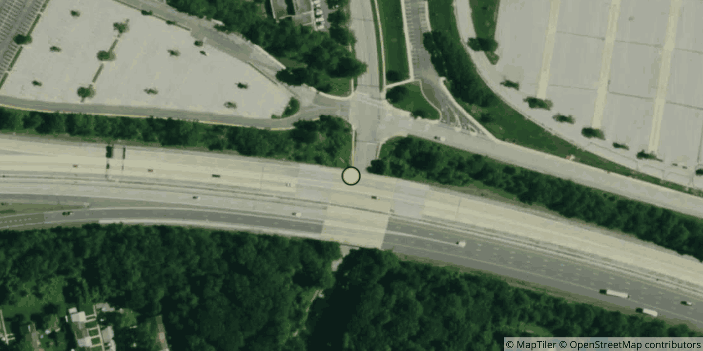 Aerial view of 1500 Woodlawn Drive