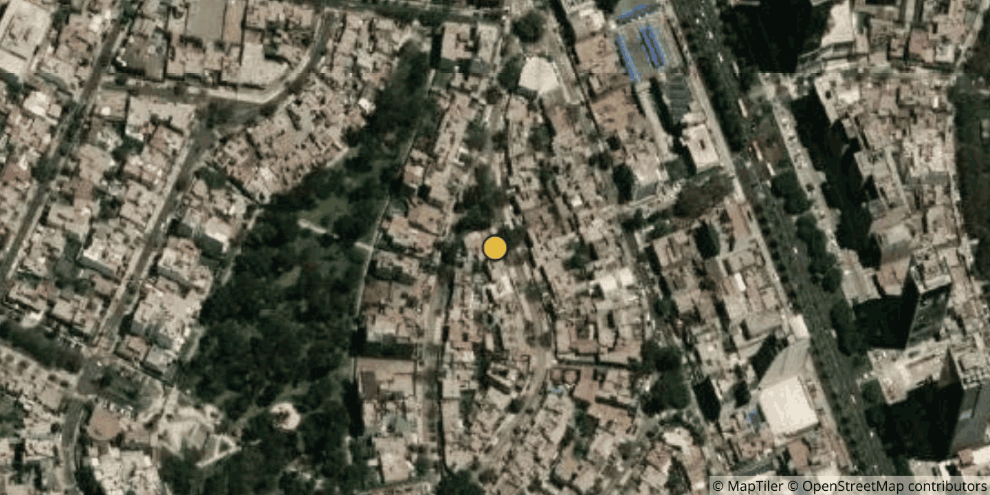 Aerial view of IPTP, San Isidro, Lima, Peru