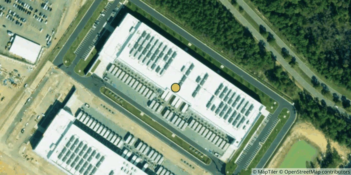 Aerial view of QTS RIchmond 2 DC1