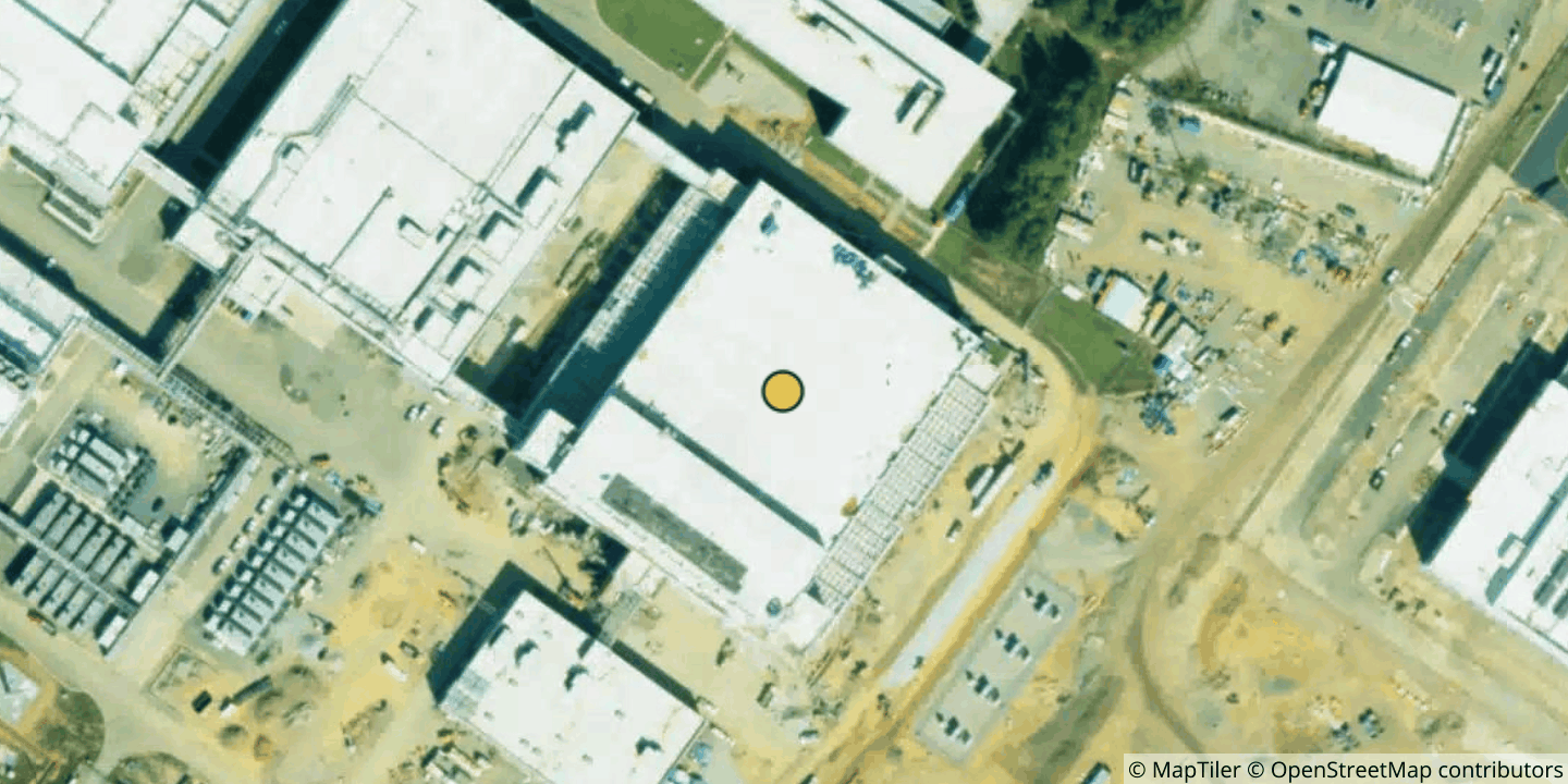 Aerial view of QTS Richmond (RIC1)
