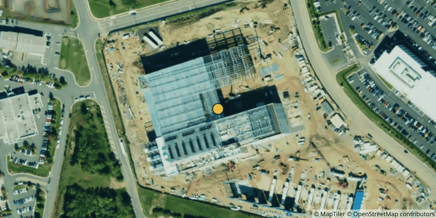 Aerial view of Vantage VA2 - Ashburn II Campus