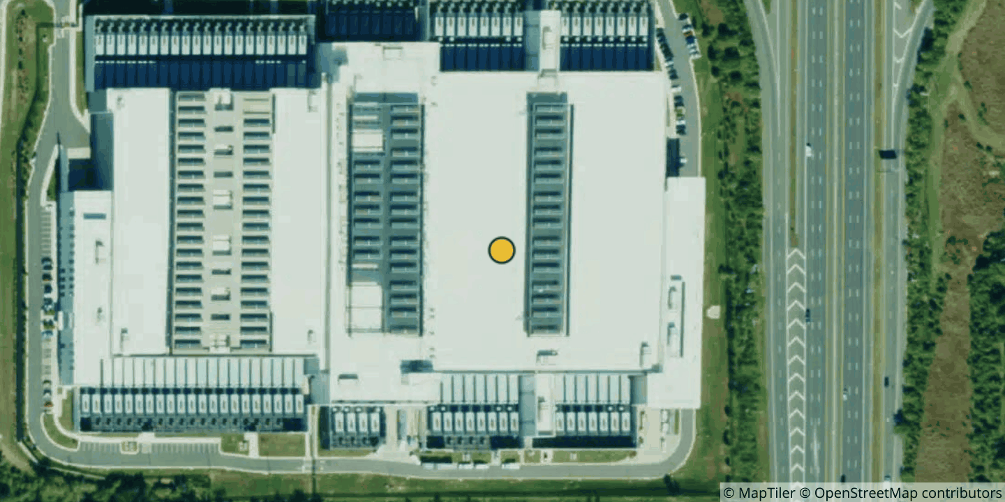 Aerial view of CyrusOne NVA5 - Sterling