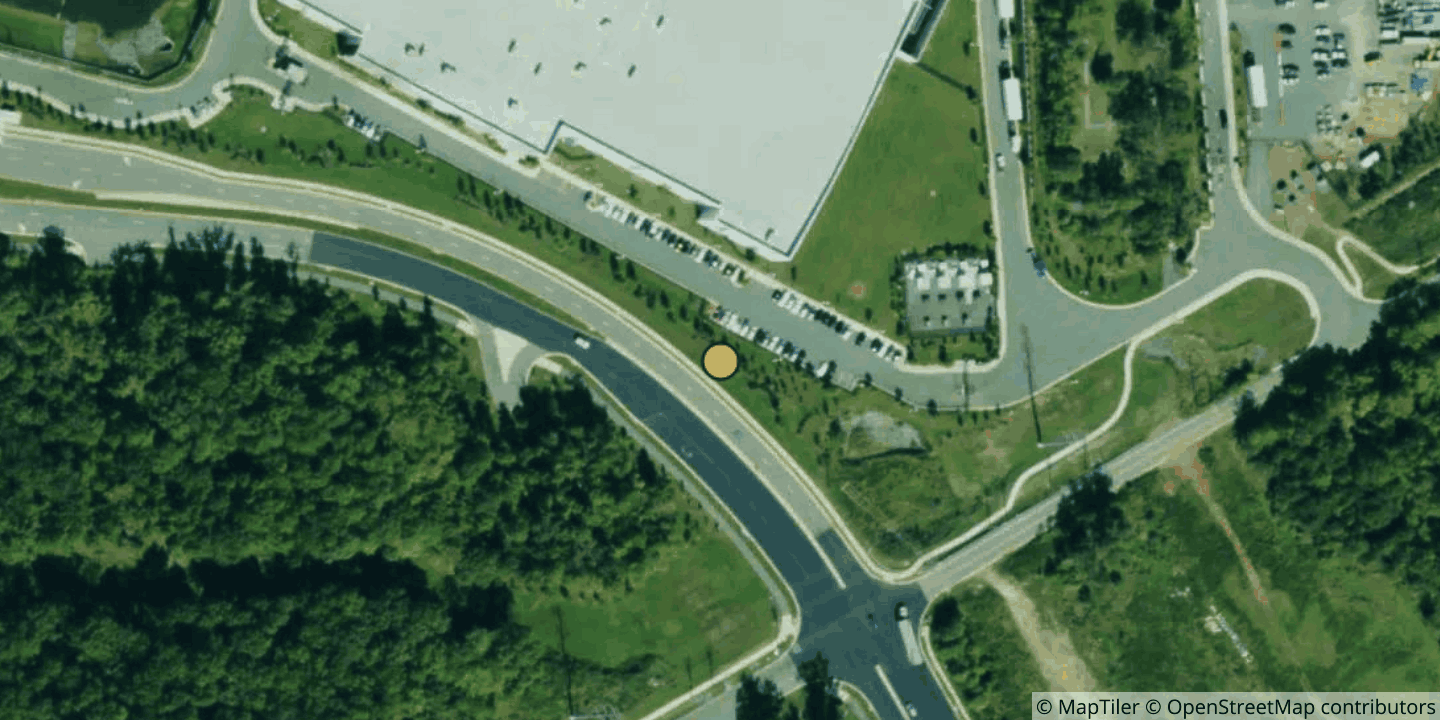 Aerial view of Vantage VA1 - Ashburn I Campus