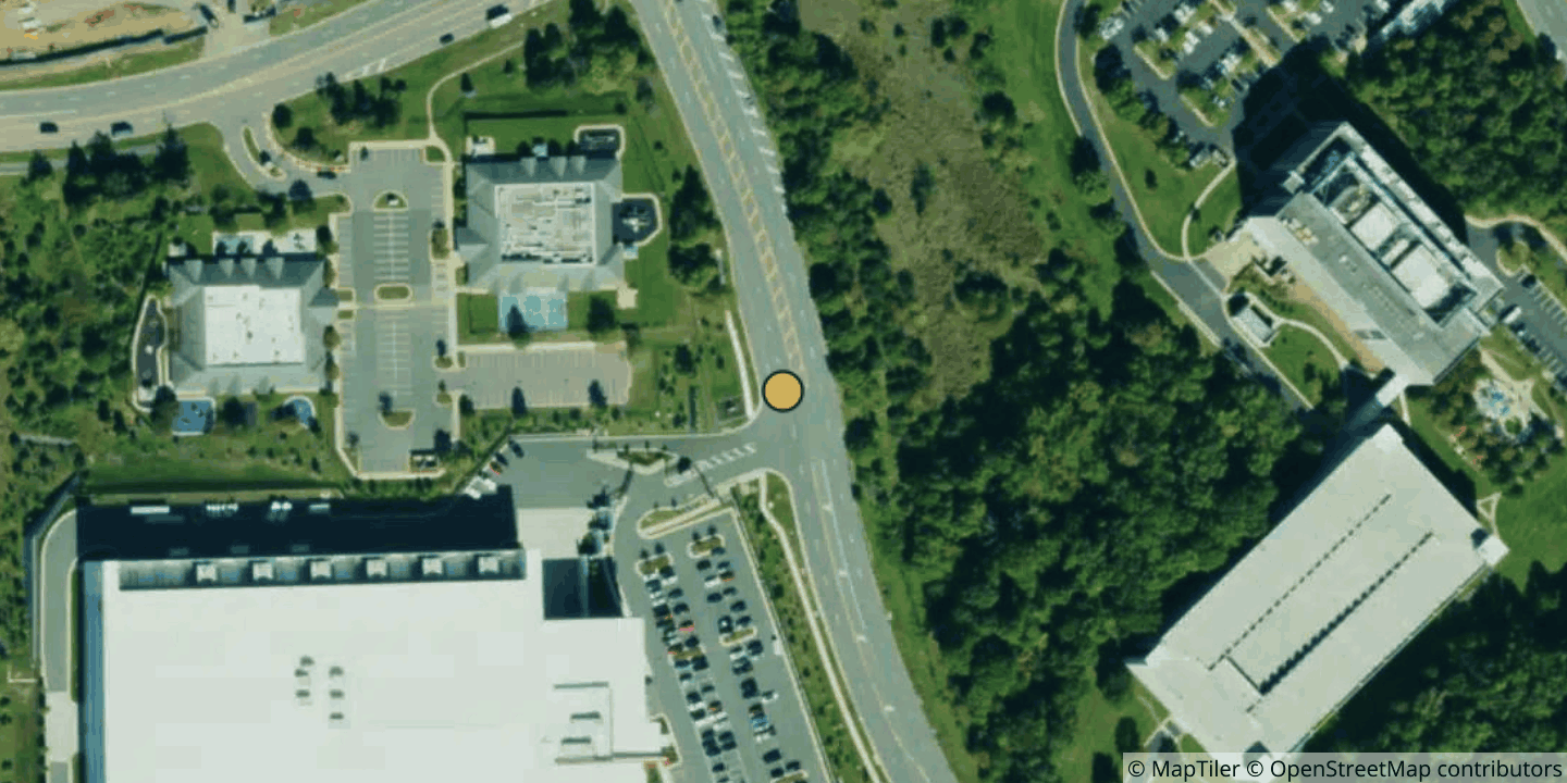 Aerial view of QTS Ashburn (ASH1)