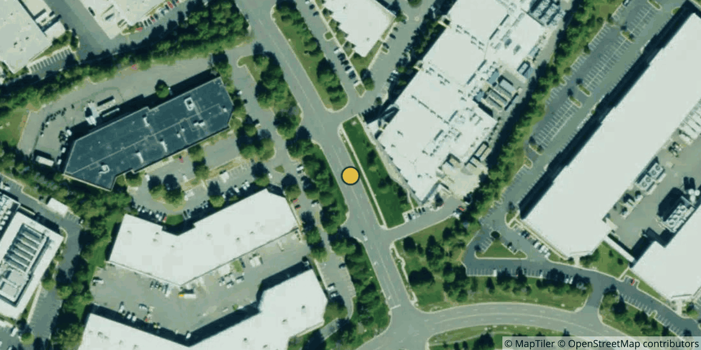 Aerial view of GDC - Ashburn VA1 Data Center