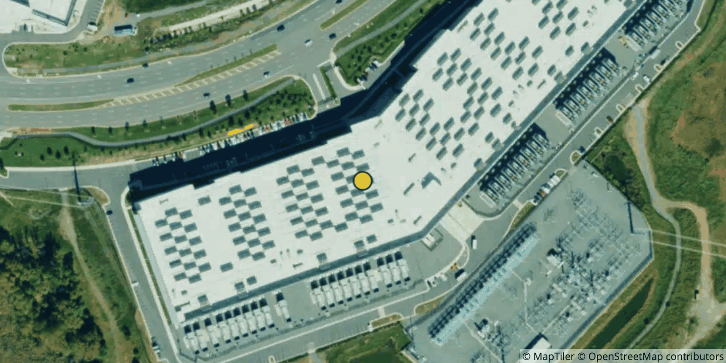 Aerial view of 44751 Round Table Plaza, Bldg P (IAD41)
