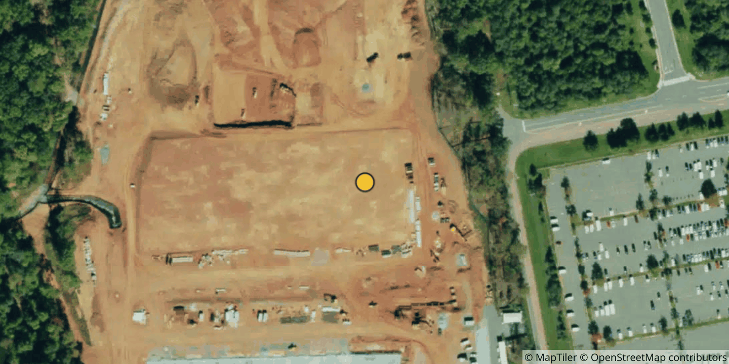 Aerial view of STACK Infrastructure NVA04 Campus