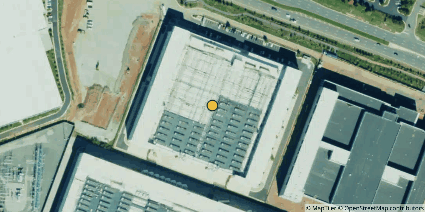 Aerial view of CloudHQ LC2