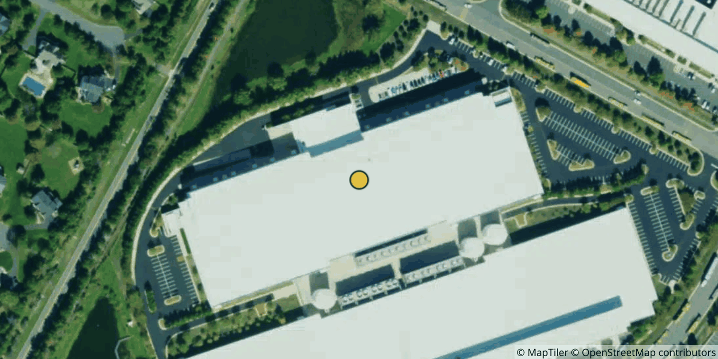 Aerial view of Rackspace Ashburn