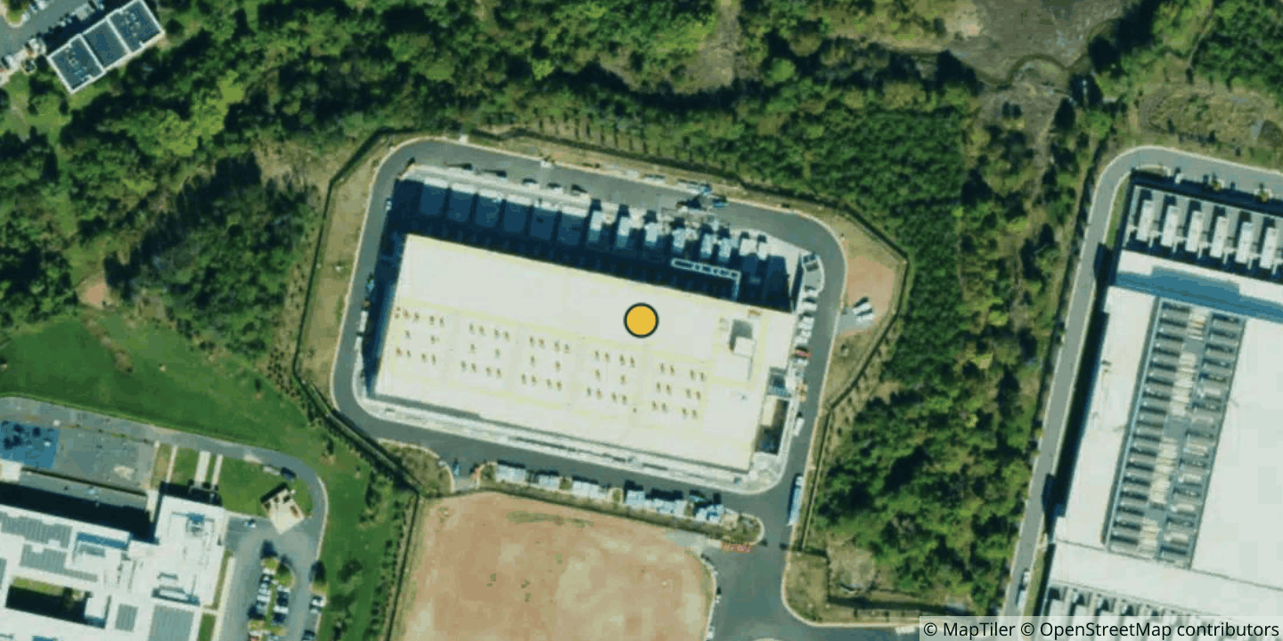 Aerial view of NTT Ashburn VA9