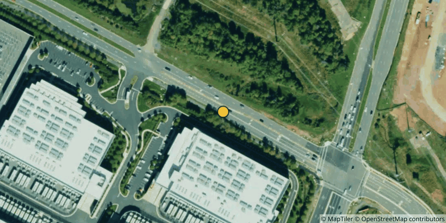Aerial view of QTS Ashburn 3 DC2