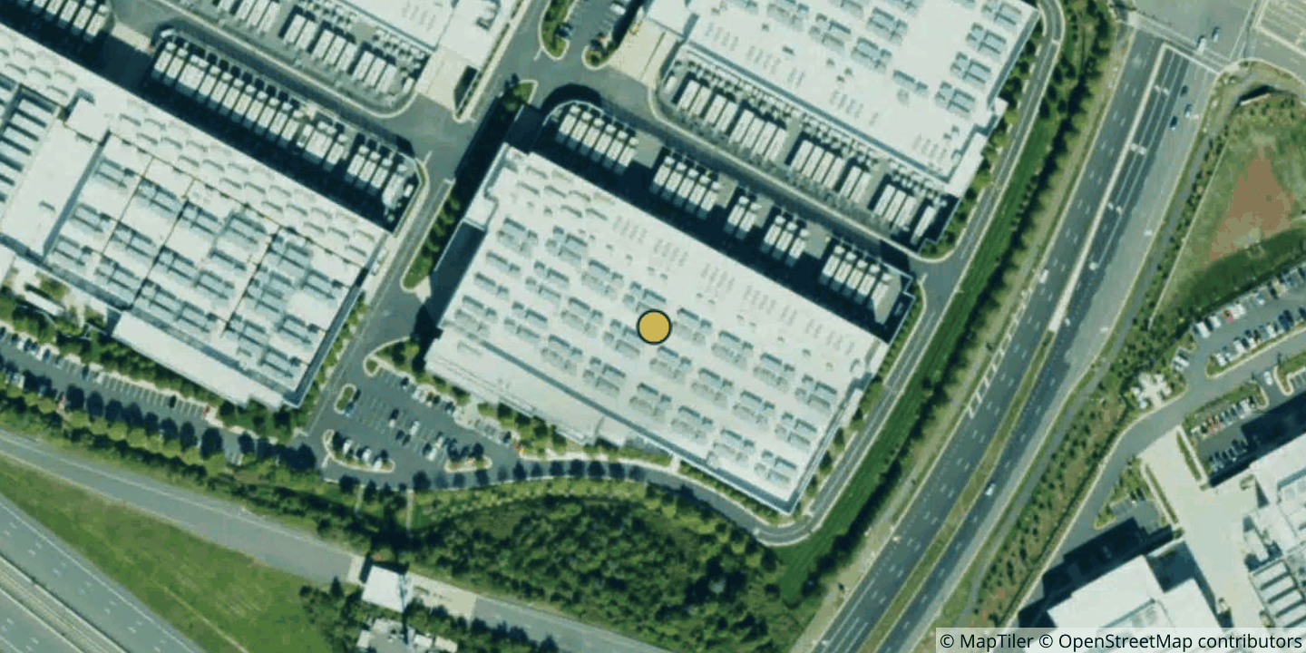 Aerial view of 44060 Digital Loudoun Plaza (IAD37)