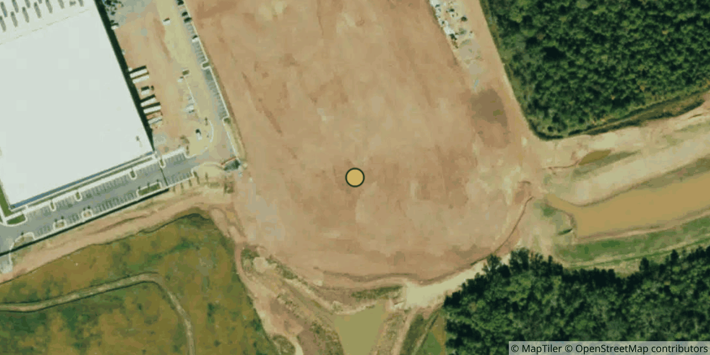 Aerial view of Old Ox Road