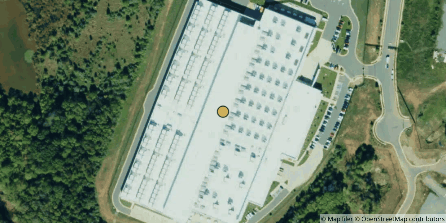 Aerial view of CloudHQ MCC1