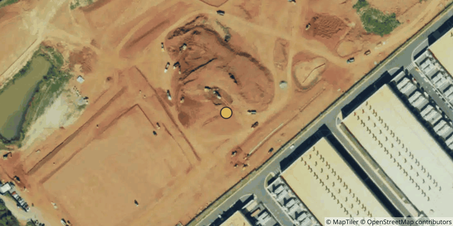 Aerial view of 10051 Brickyard Wy