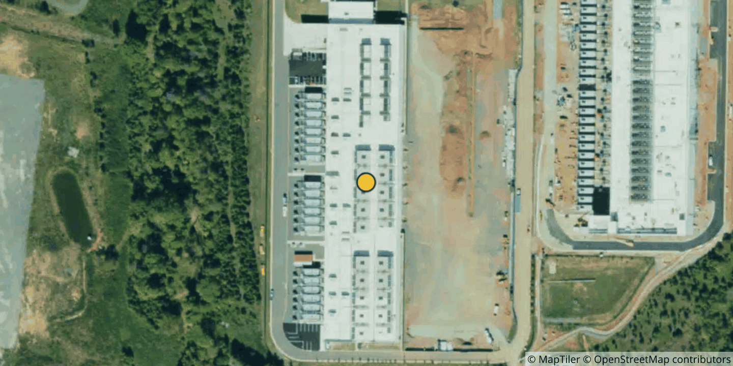 Aerial view of QTS Manassas Campus