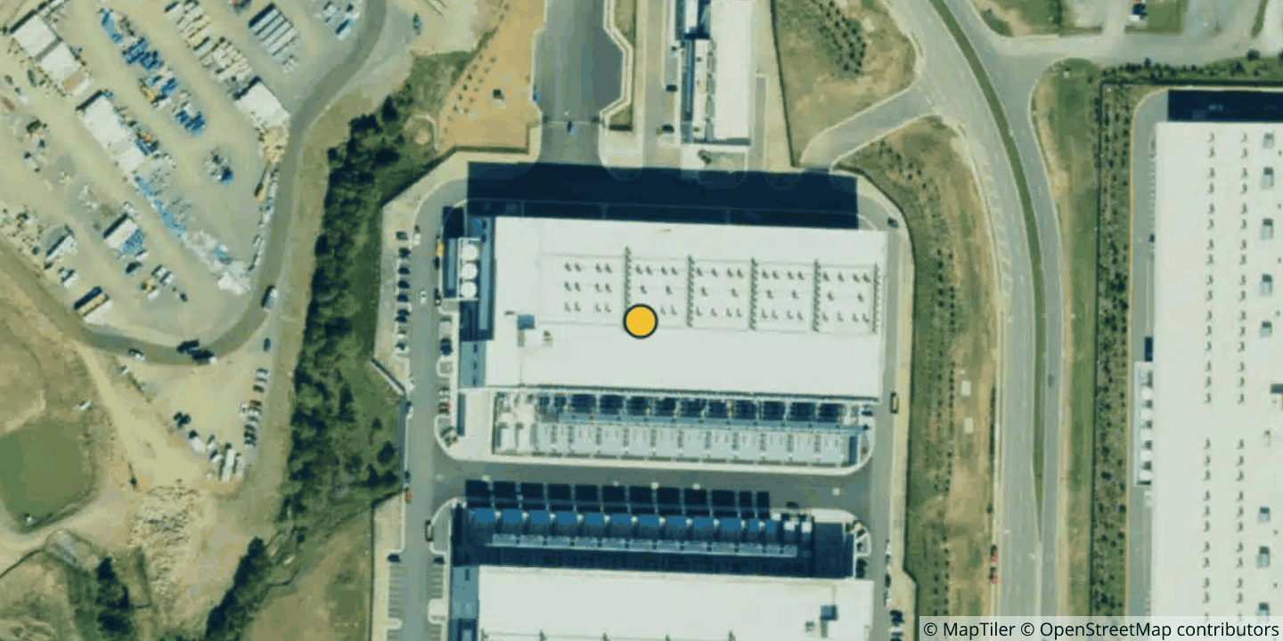 Aerial view of STACK Infrastructure NVA02B