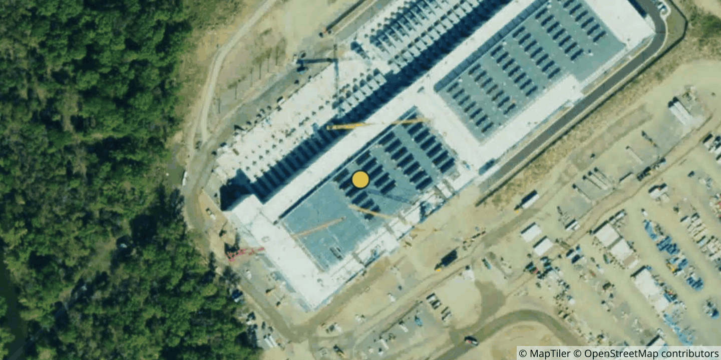 Aerial view of STACK Infrastructure NVA02E