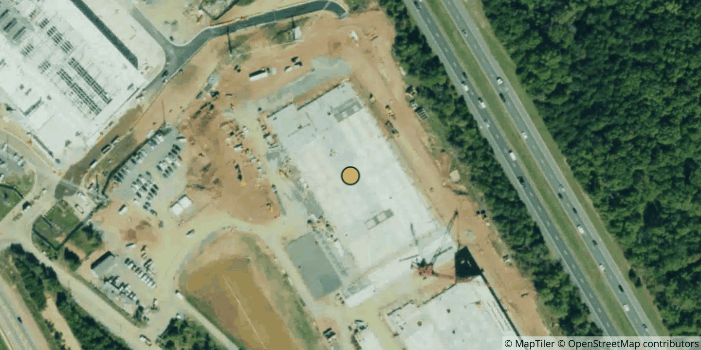 Aerial view of Iron Mountain Data Centers VA-4