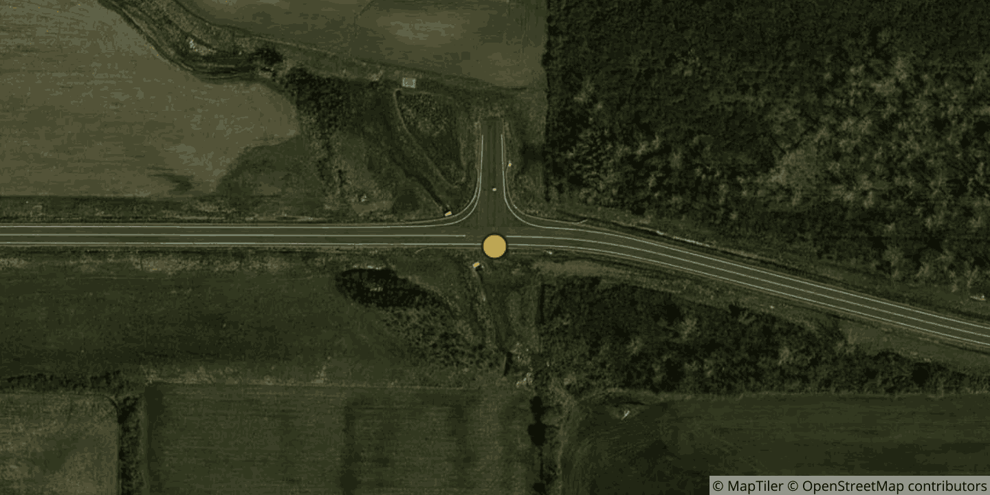 Aerial view of Stream DC Genesee County