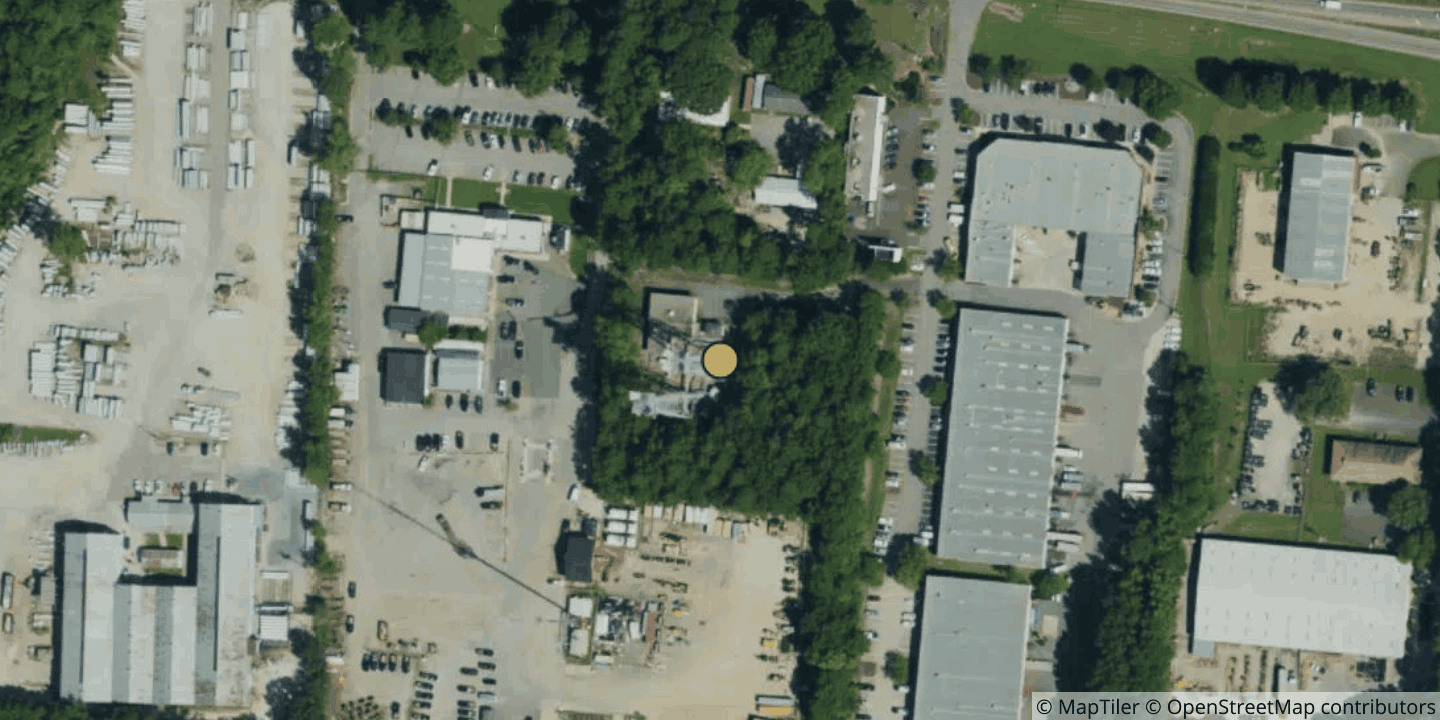 Aerial view of American Tower AEDC Raleigh