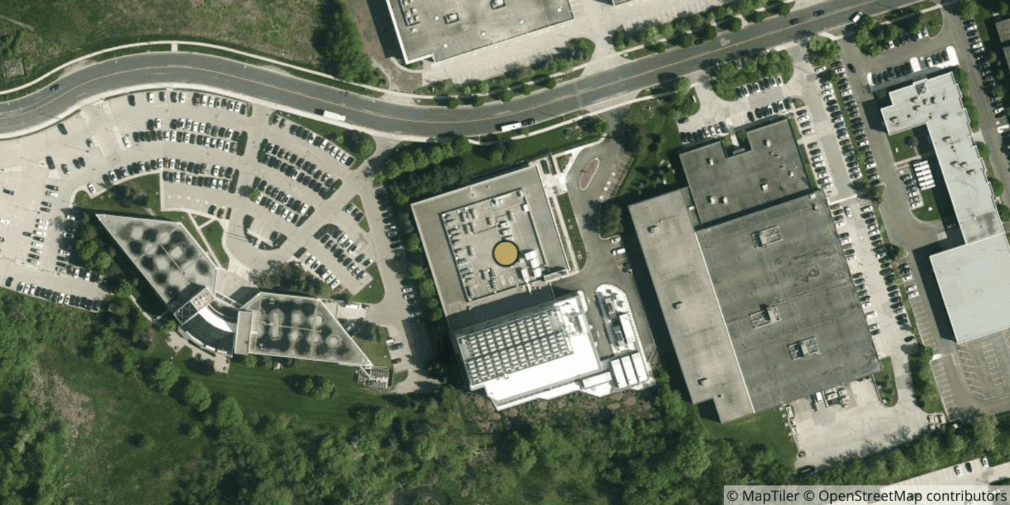 Aerial view of Core Data Centres Markham