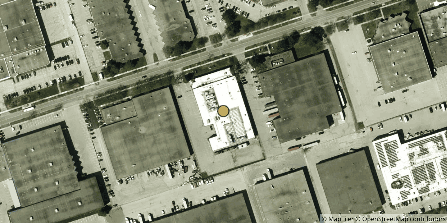 Aerial view of EdgeConneX Toronto (EDCTOR01)