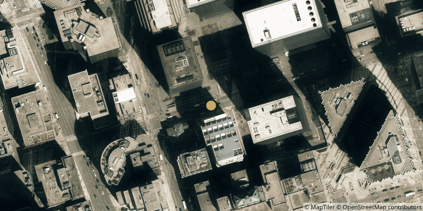 Aerial view of Equinix TR4 - Toronto (formerly Q9 Toronto 2/3/4)