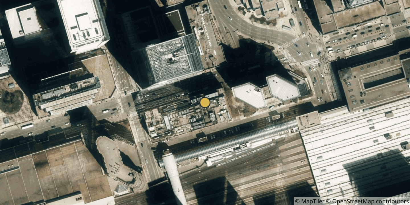 Aerial view of eStruxture Data Centers TOR-1