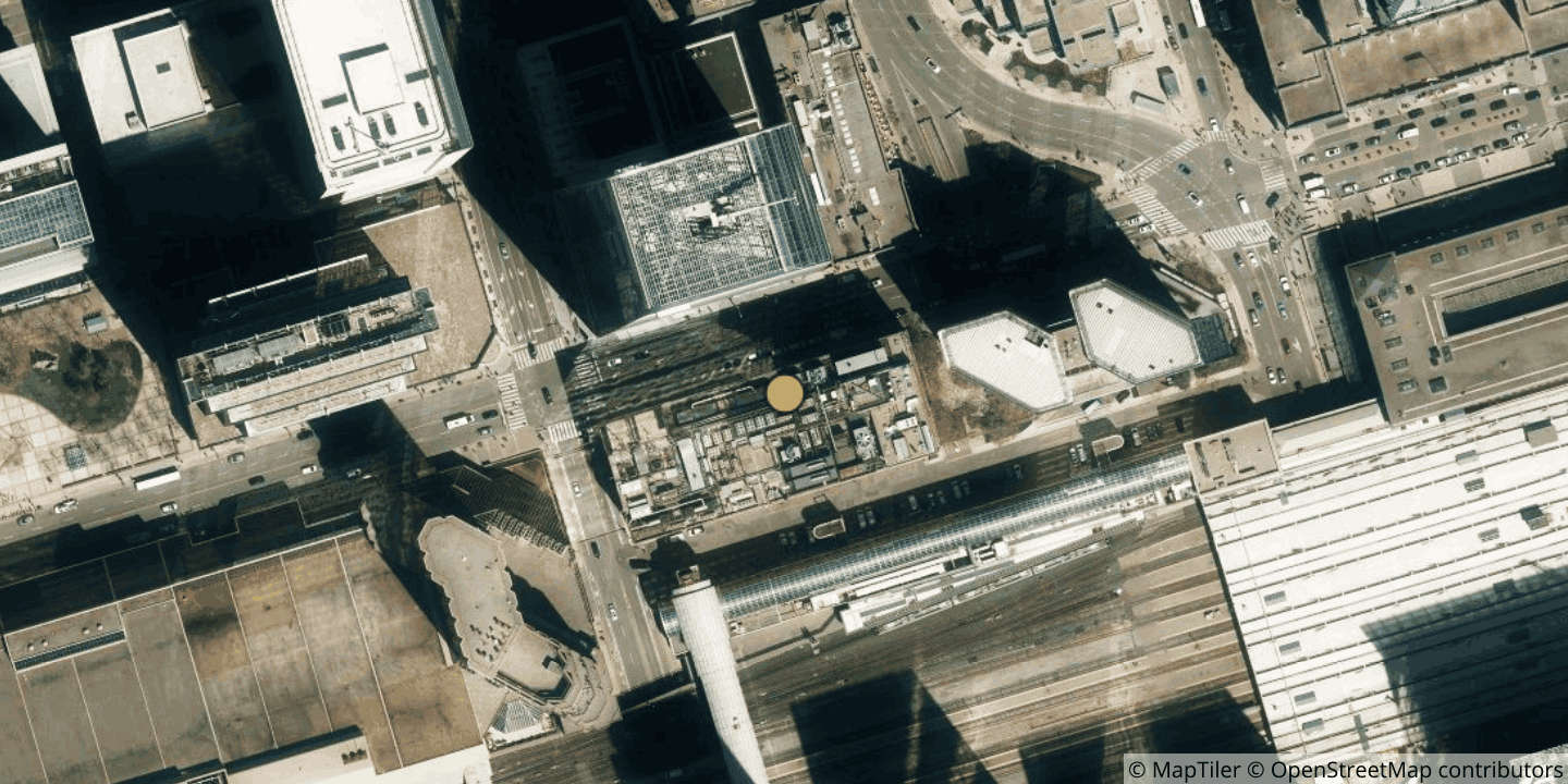 Aerial view of iTel Networks Toronto