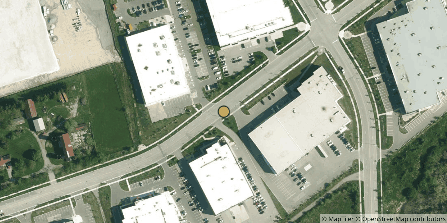 Aerial view of Urbacon DC Richmond Hill DC5